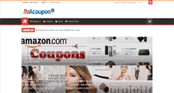 Desktop Screenshot of itsacoupon.com